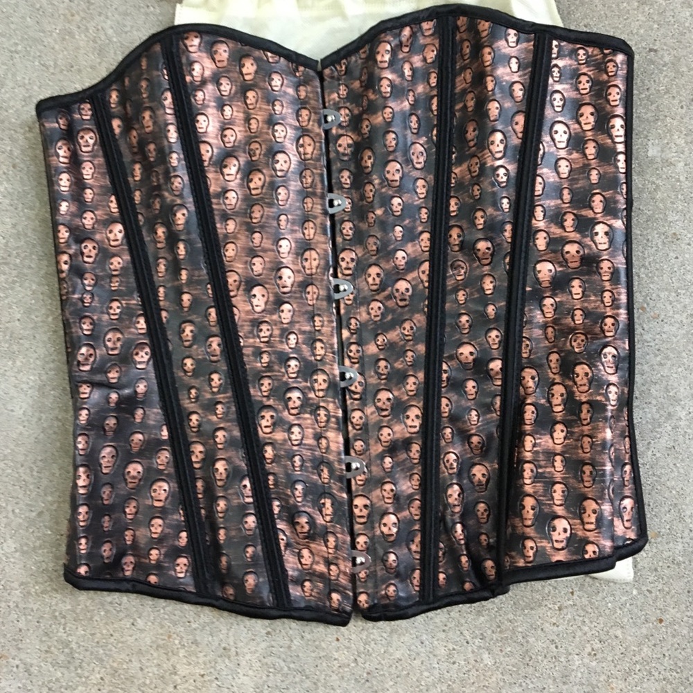 pre-loved Camellias Steampunk Corset